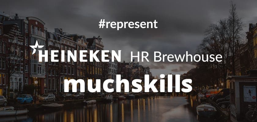 MuchSkills is selected to pitch at the Heineken HR Brewhouse event in Amsterdam