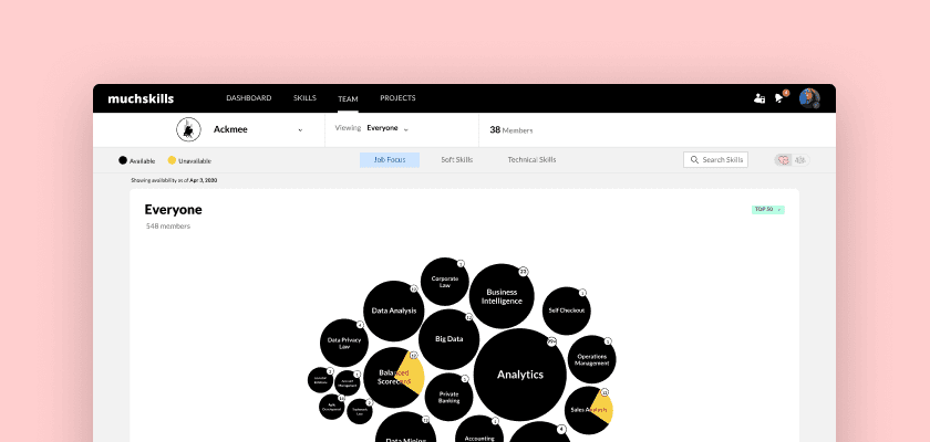 Team Full Screen View