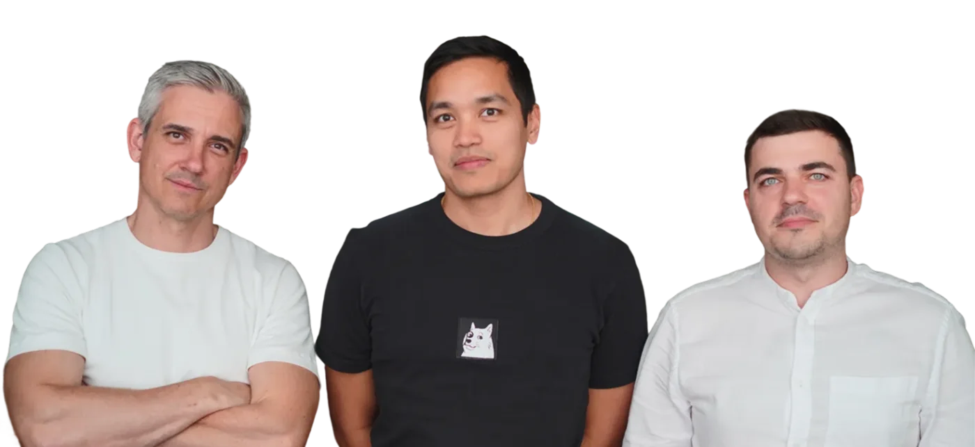 Daniel Nilsson, Noel Braganza and Oleksandr Telnov